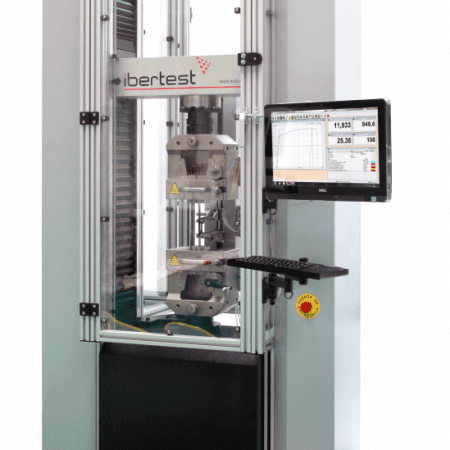 Maquina de ensayo de materiales electromecánica – EUROTEST